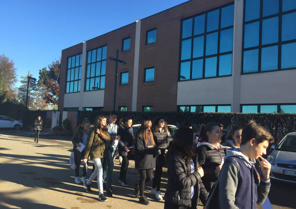 Studenti alla Litocartografica Pigni