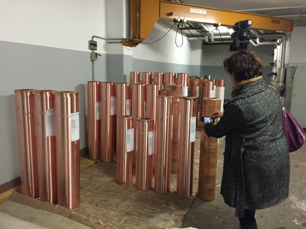 Studenti in visita alla Icr di Origgio