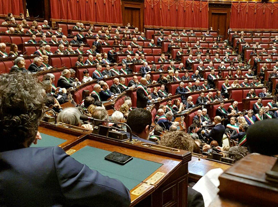 Tradate - sindaco Laura Cavalotti a Roma