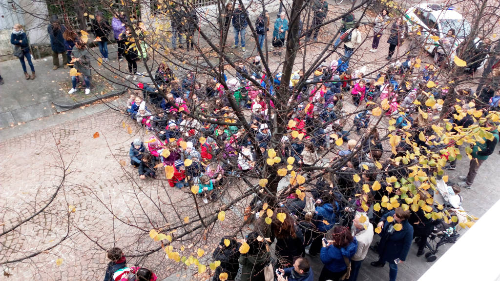 un flesh mob per la tolleranza