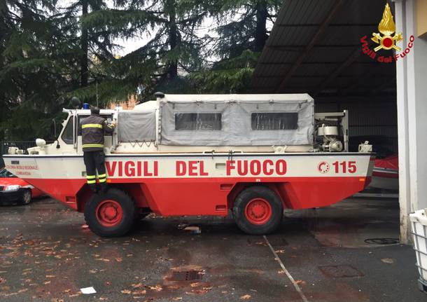 Vigili del fuoco di Varese a Torino