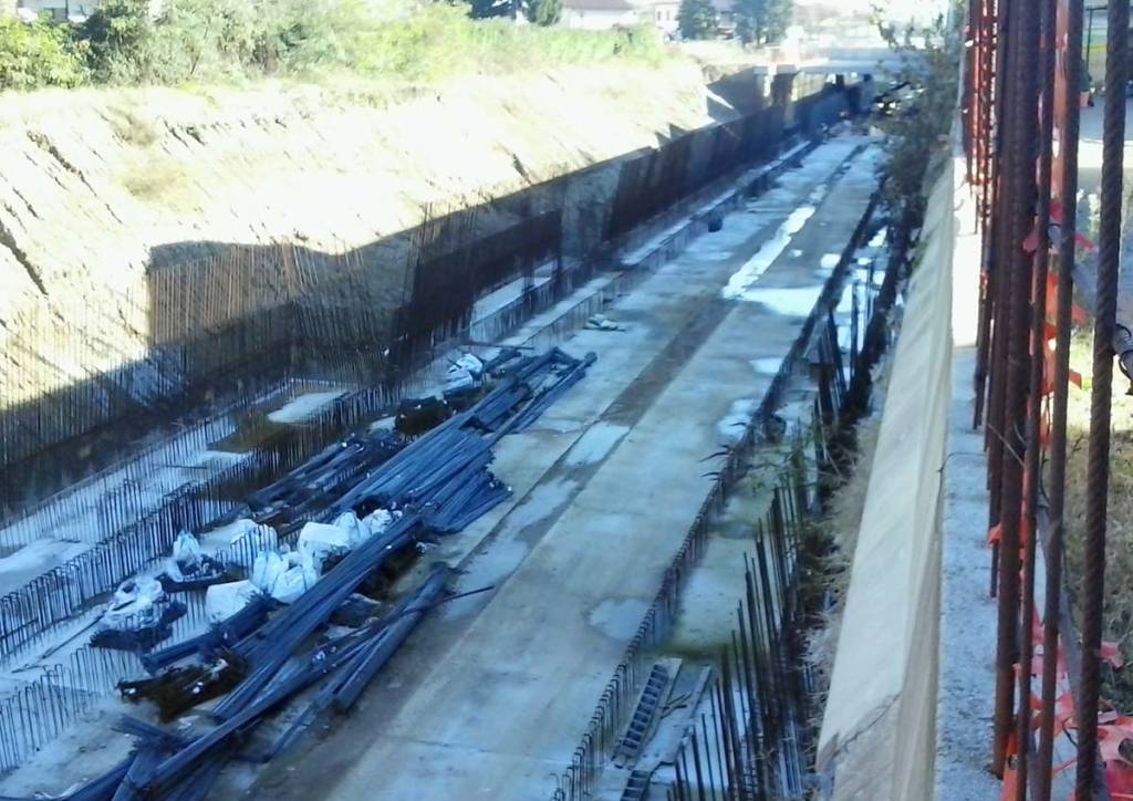 arcisate - stabio cantiere novembre 2016