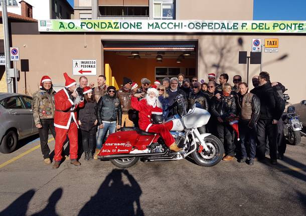 Babbo Natale sulla Harley