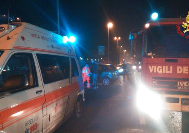 Incidente stradale a Gemonio