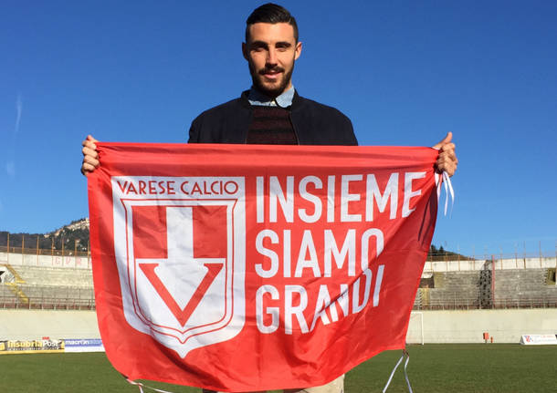 Giocatori e staff del Varese Calcio