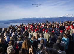 Il coro Val Tinella al Forte di Orino (foto di Sebastiano Riva)