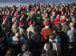 Il coro Val Tinella al Forte di Orino (foto di Sebastiano Riva)