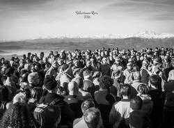 Il coro Val Tinella al Forte di Orino (foto di Sebastiano Riva)