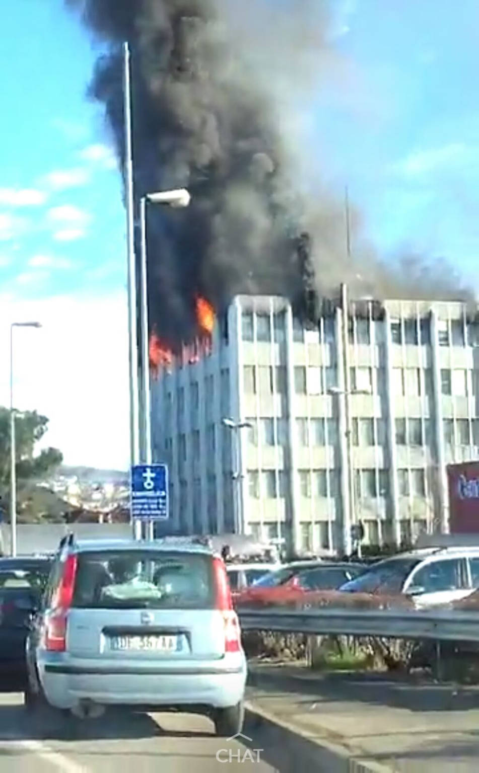 Incendio alla ex Ratti