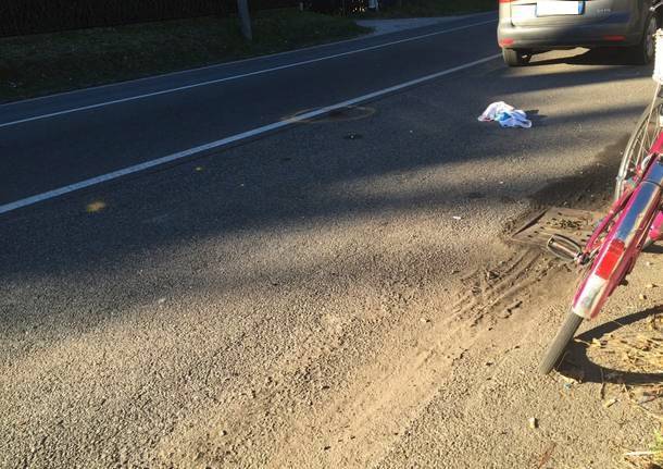 incidente bicicletta