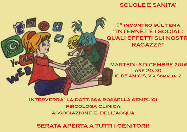 incontro su social e internet alla primaria de amicis