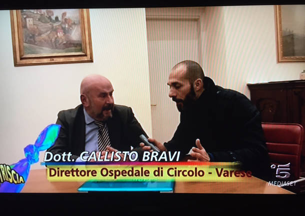 Le telecamere di “Striscia” all’Ospedale