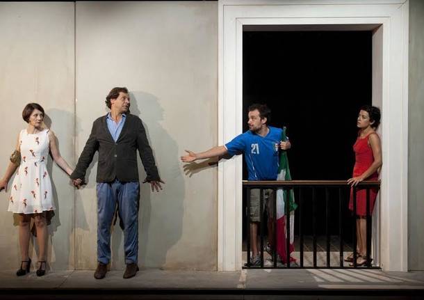 Spettacolo al teatro Duse