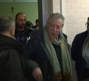 Umberto Bossi ospedale Angera