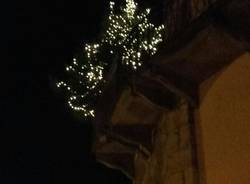 Un albero di Natale al sacro Monte