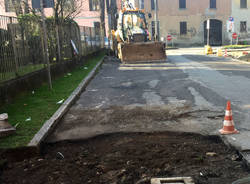 Vedano Olona - Nuovi parcheggi in piazza san Rocco