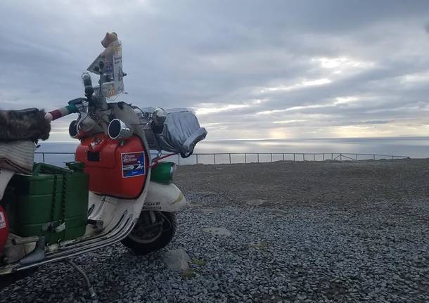 viaggio in vespa a capo nord