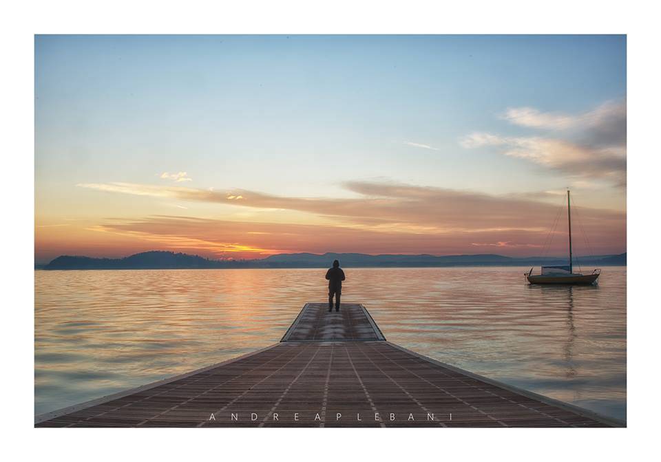 alba sul lago Maggiore