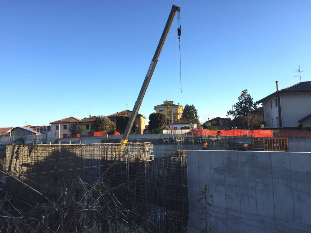 Arcisate - Il cantiere della Ferrovia Arcisate Stabio