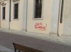 Atto vandalico a Saronno