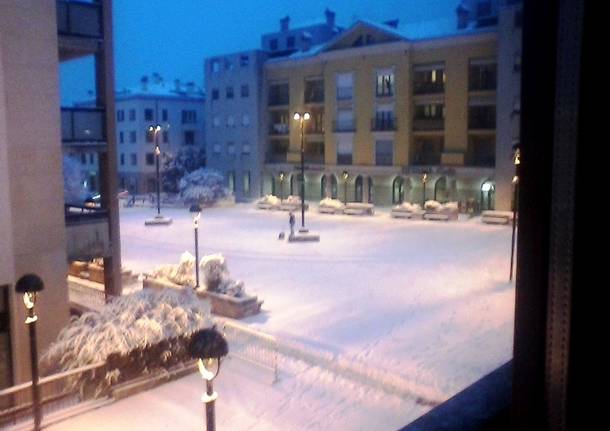 Risveglio con la neve