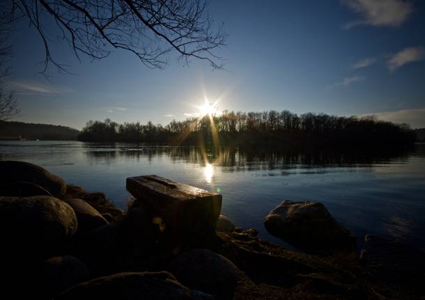 Tramonto sul Ticino
