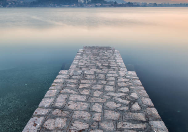 La Rocca di Angera vista da Arona