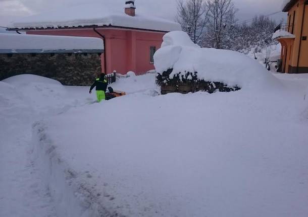 La Protezione Civile di Malnate in Abruzzo