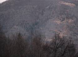 Incendio in valle Onsernone