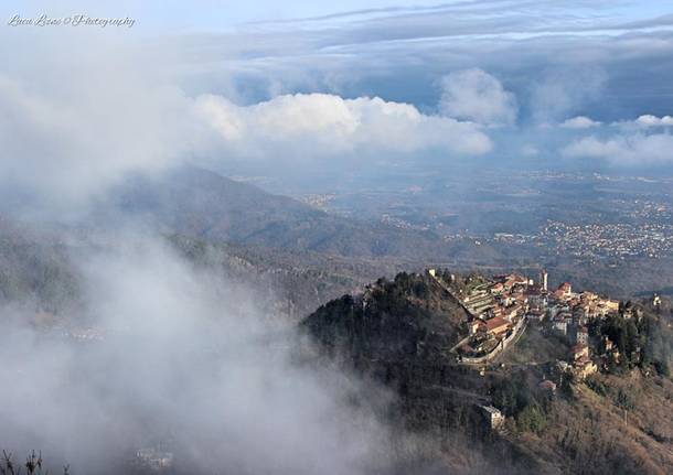 Sacro Monte tra le nubi