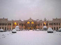 Giardini Estensi sotto la neve