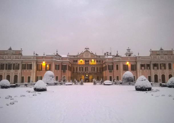 Neve ai Giardini Estensi