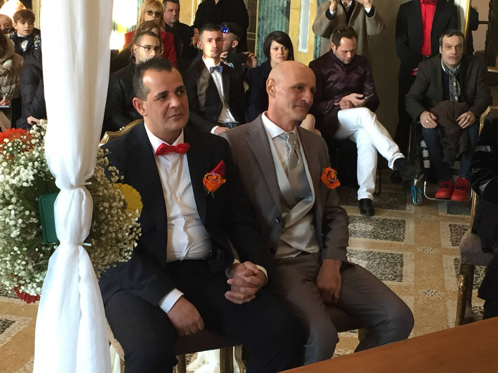 Igor e Gianluca sposi a Casciago