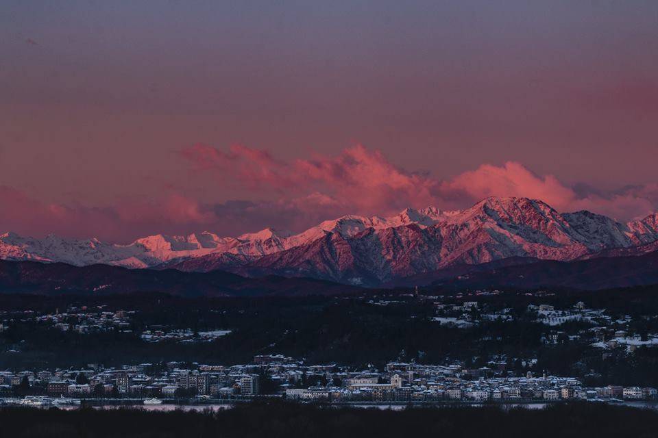 Il Monte Rosa e Arona