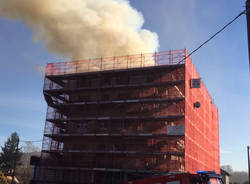 incendio cadrezzate condominio gennaio 2016