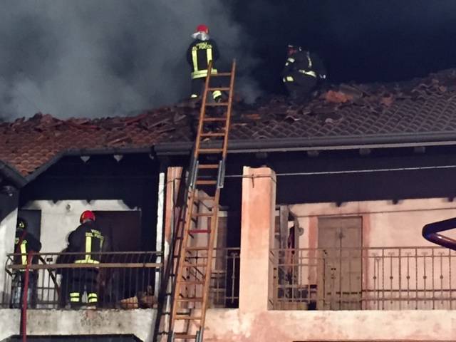 Incendio casa Besozzo-olginasio 