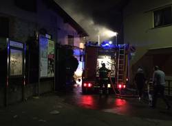 Incendio casa Besozzo-olginasio 