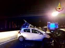 incidente A8 18 gennaio 2017