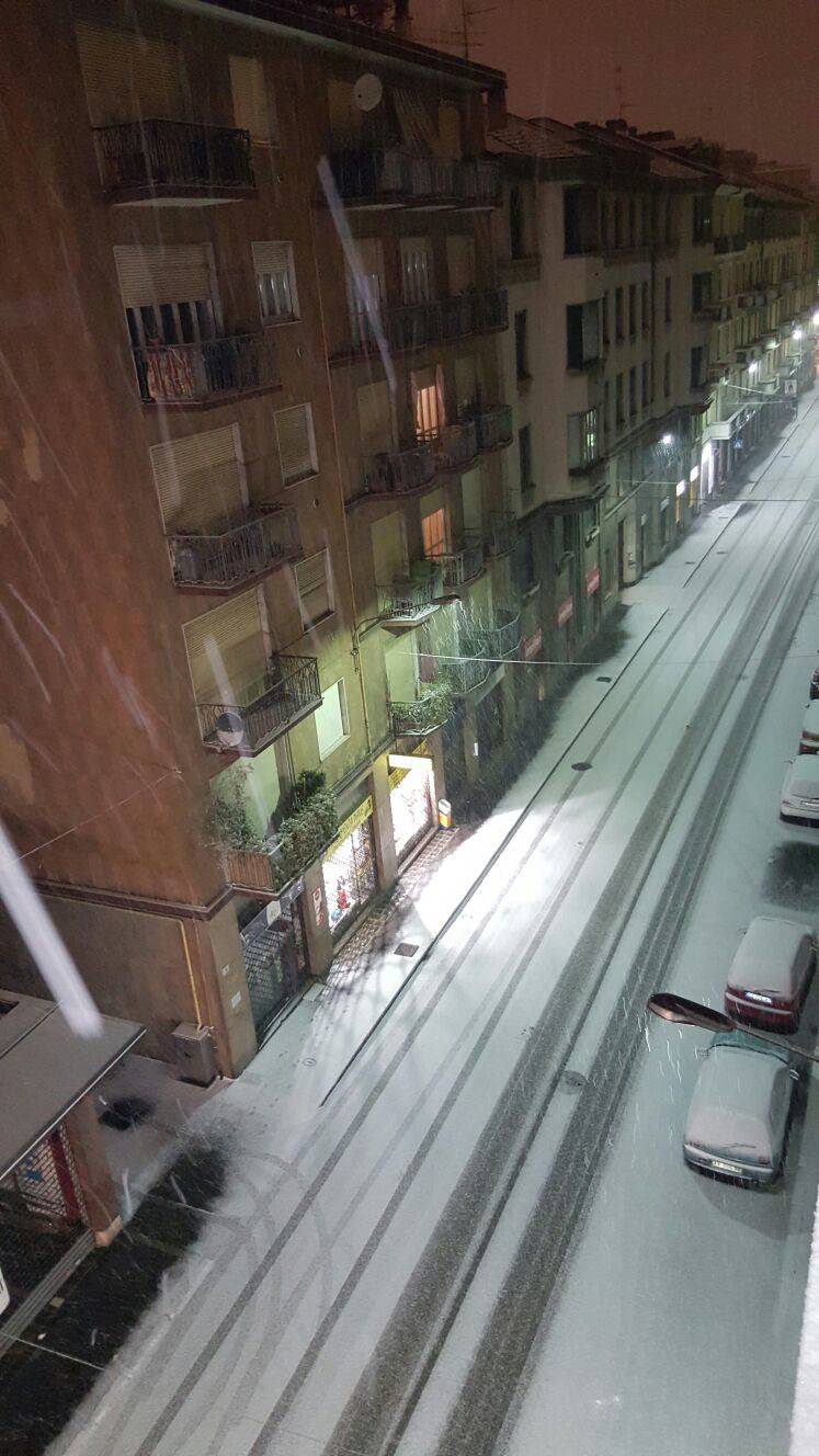 La nevicata del 12 gennaio