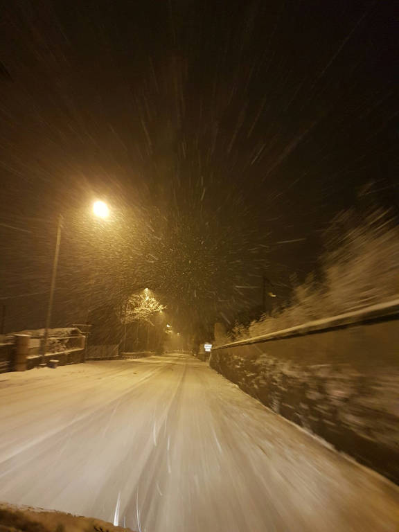 La nevicata del 12 gennaio