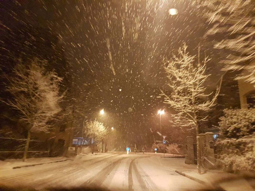 La nevicata del 12 gennaio