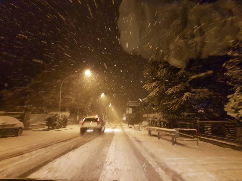 La nevicata del 12 gennaio