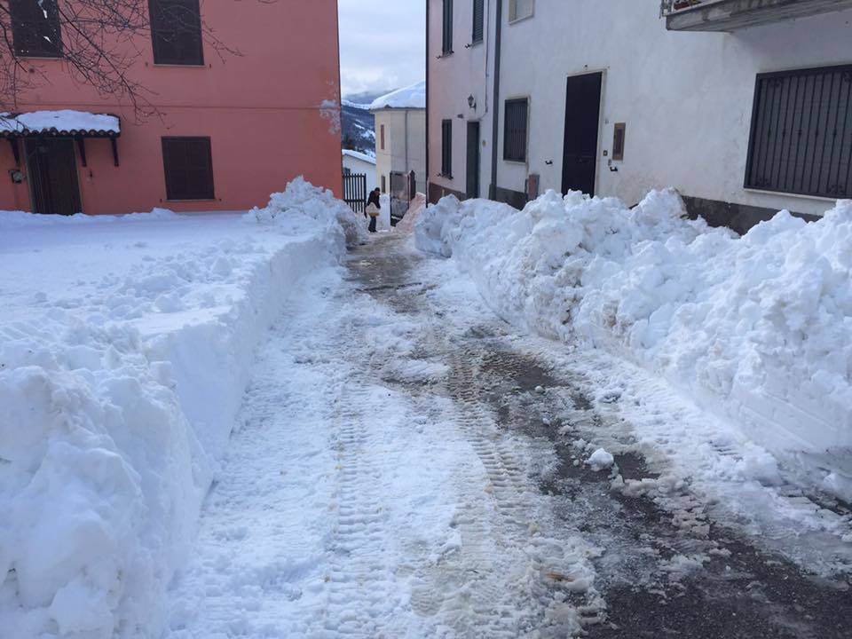 La Protezione Civile di Fagnano in centro Italia