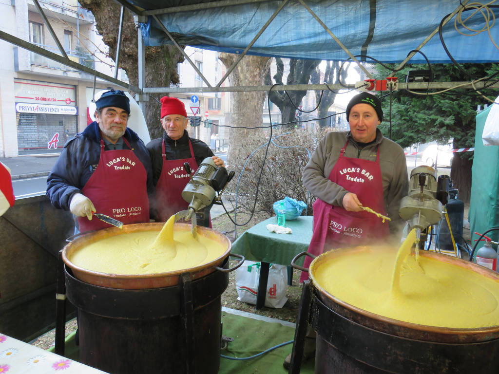 La "Sagra della polenta" a Tradate