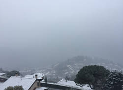 Laveno Mombello sotto la neve 