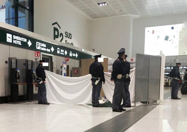 morto a Malpensa Terminal 1