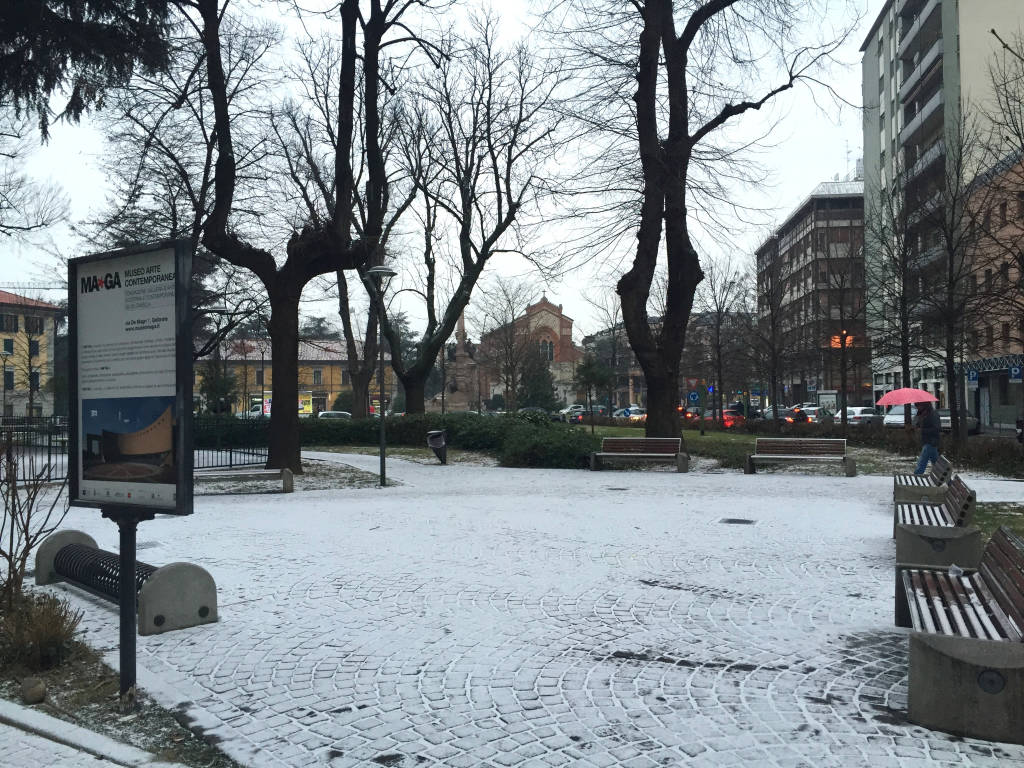neve Gallarate 10 gennaio 2017