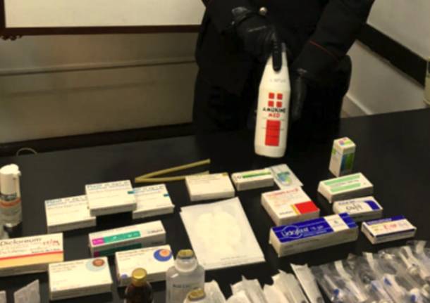 Operazione dei carabinieri di Busto Arsizio