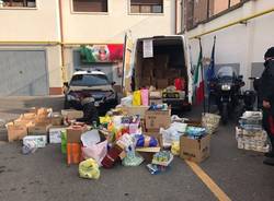 raccolta pro terremotati carabinieri busto arsizio