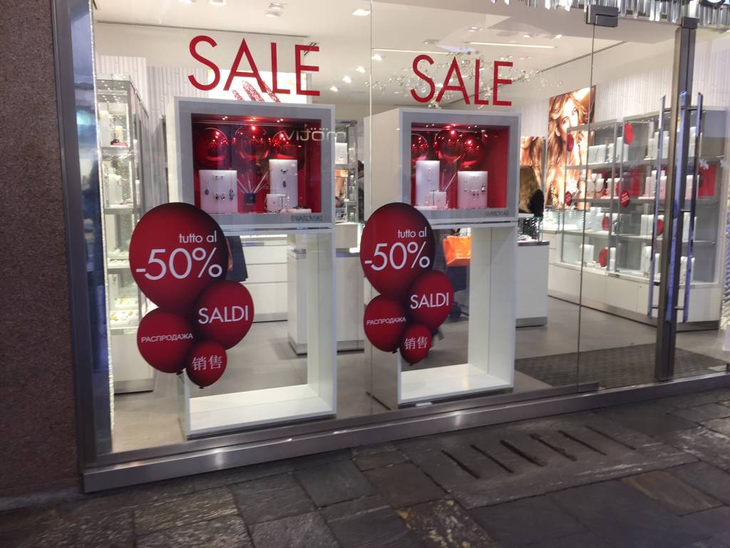 Saldi a Varese